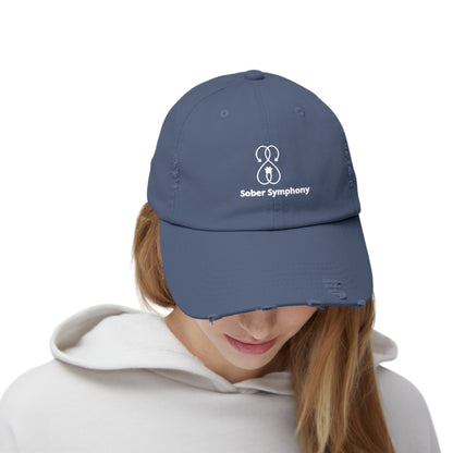 Sober Symphony - Unisex Distressed Cap