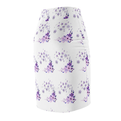 Sober Symphony Floral Women's Pencil Skirt