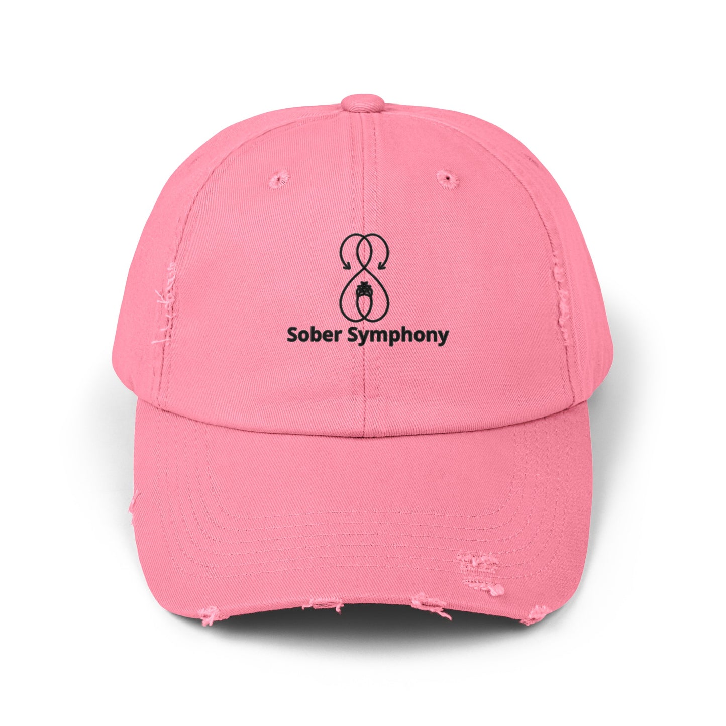 Sober Symphony - Unisex Distressed Cap