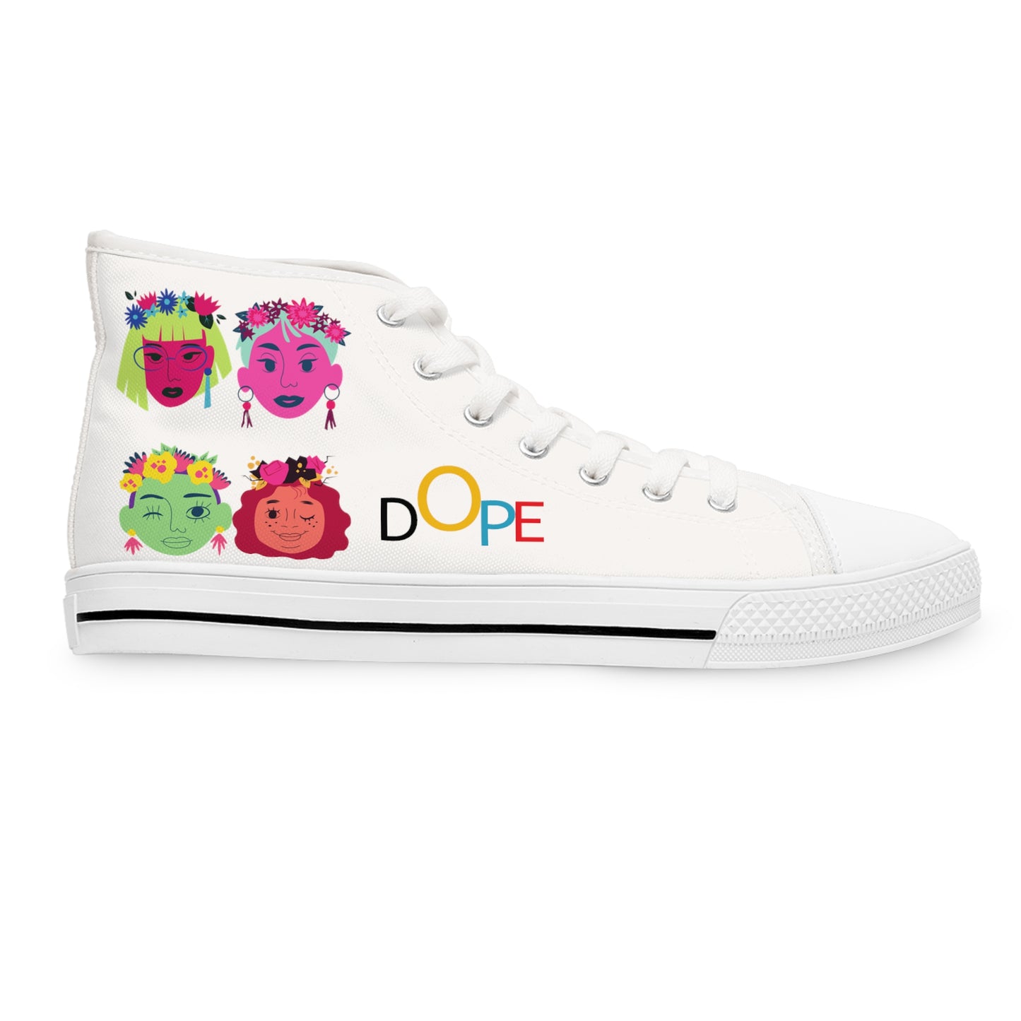 DOPE - Women's High Top Sneakers