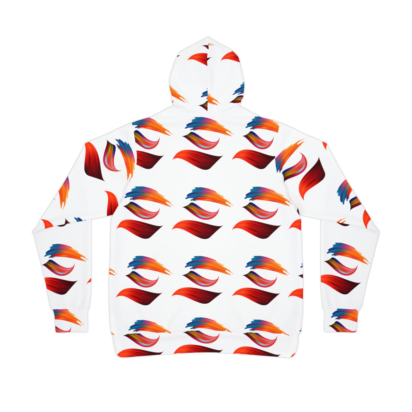 Sober Symphony® - Paint Stroke - Men's Athletic Hoodie