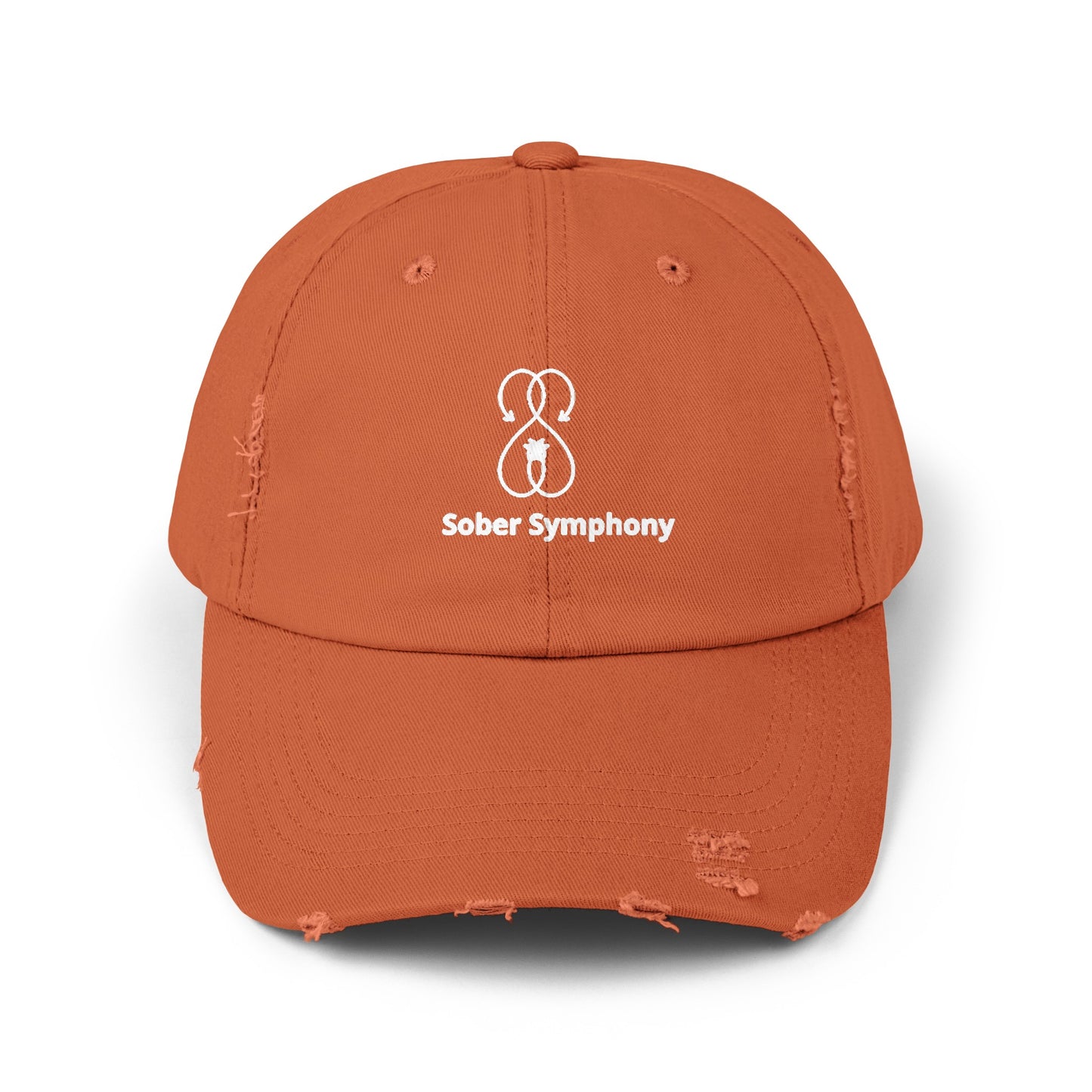 Sober Symphony - Unisex Distressed Cap