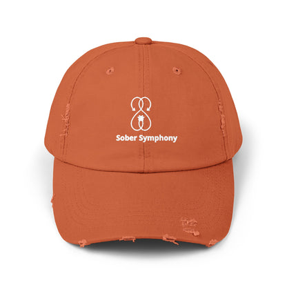 Sober Symphony - Unisex Distressed Cap