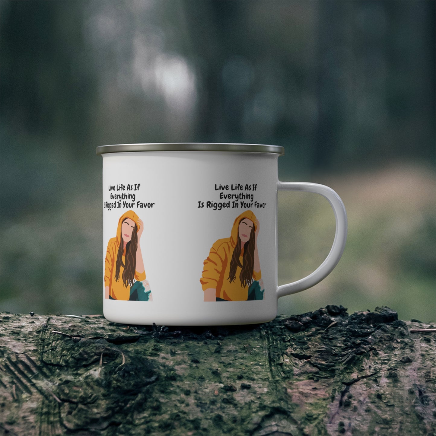 Sober Symphony - Enamel Camping Mug