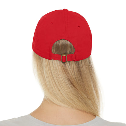 Sober Symphony - Dad Hat with Leather Patch (Rectangle)