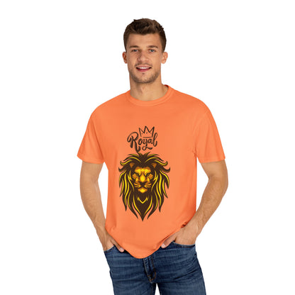 Royal Lion - Men's Garment T-shirt - Sober Symphony®