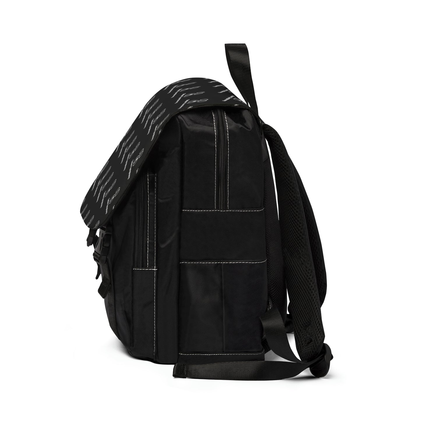 Sober Symphony - Unisex Casual Shoulder Backpack