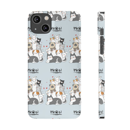 Sober Symphony - MEOW - Slim Phone Cases