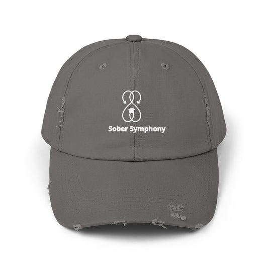 Sober Symphony - Unisex Distressed Cap