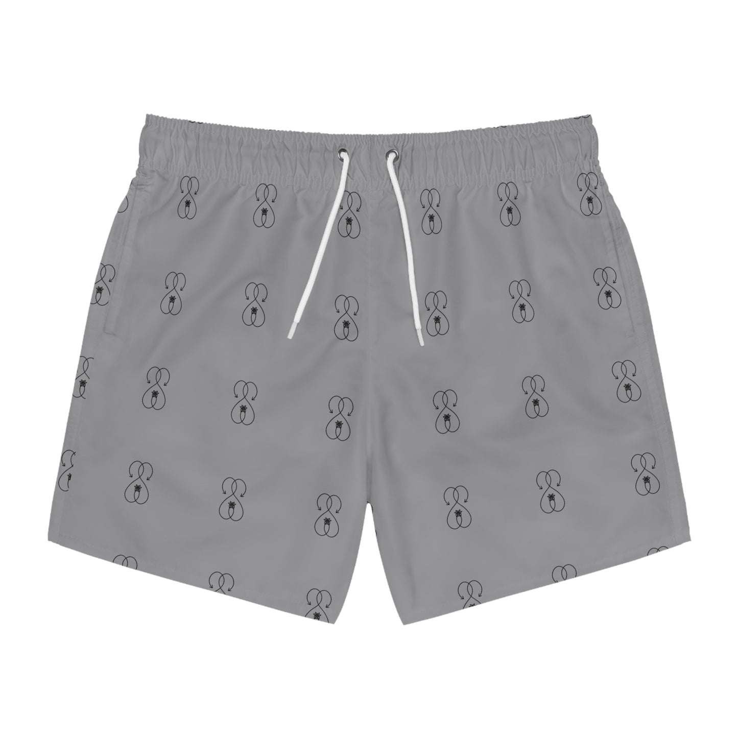 Dark Grey - Sober Symphony Men's Swim Trunks