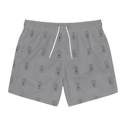 Dark Grey - Sober Symphony Men's Swim Trunks