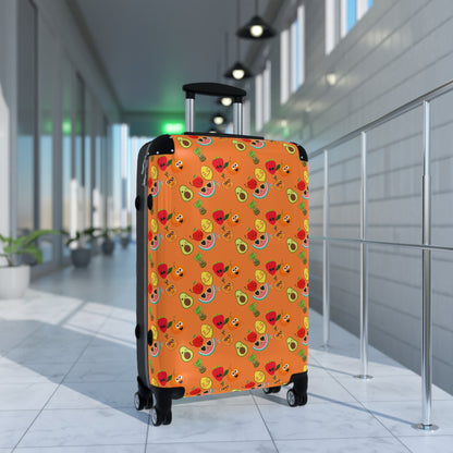 Sober Symphony - Fruit Print - Suitcase