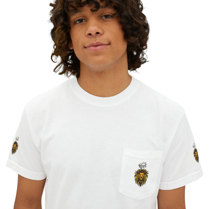 Royal Lion - Garment-Dyed Pocket T-Shirt - Sober Symphony®