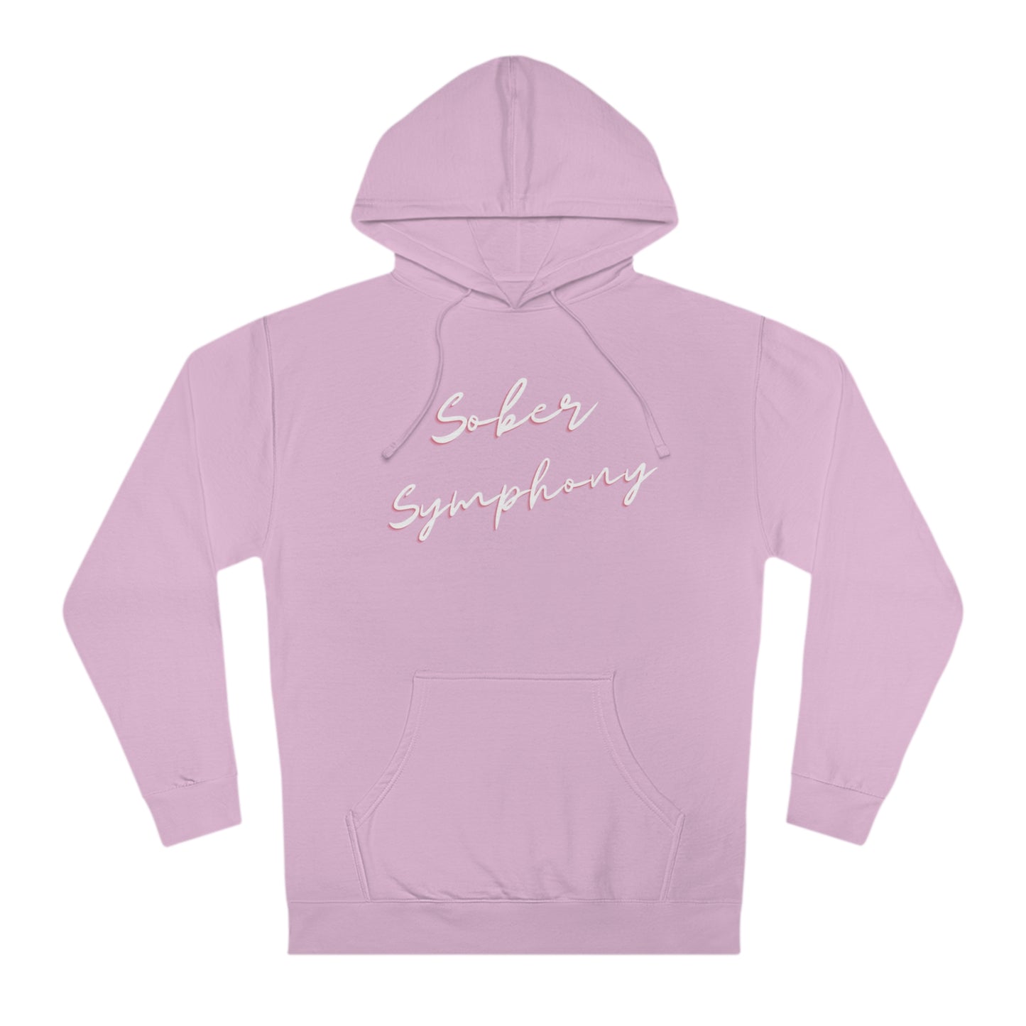 Sober Symphony Men's Hooded Sweatshirt