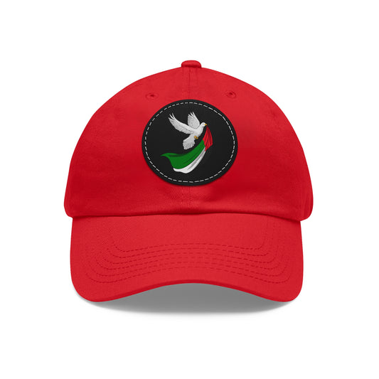 Sober Symphony® - Red Hat with Leather Patch