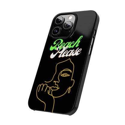 Beach Please - Slim Phone Cases