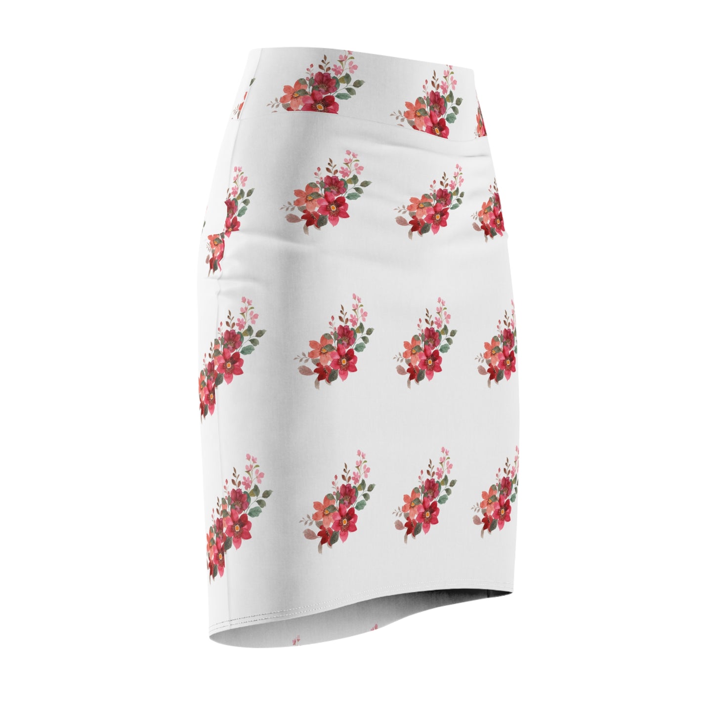 Sober Symphony Floral Women's Pencil Skirt