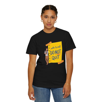 Sober Symphony - Note to Self - T-shirt