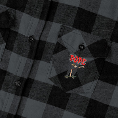 Sober Symphony - Men's "DOPE"  Flannel Shirt