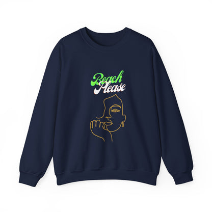 Beach Please - Women Heavy Blend™ Crewneck Sweatshirt