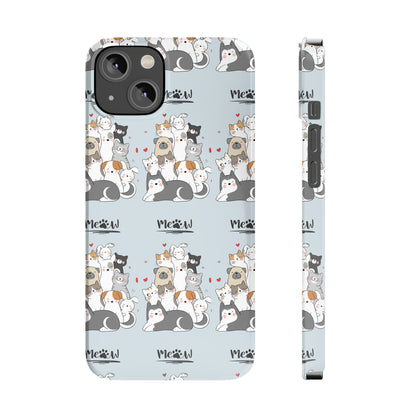 Sober Symphony - MEOW - Slim Phone Cases