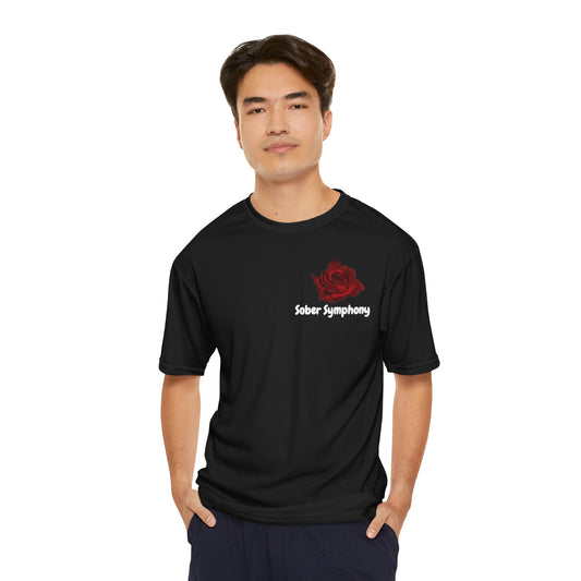 Sober Symphony Rose - Men's Performance T-Shirt