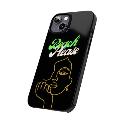 Beach Please - Slim Phone Cases