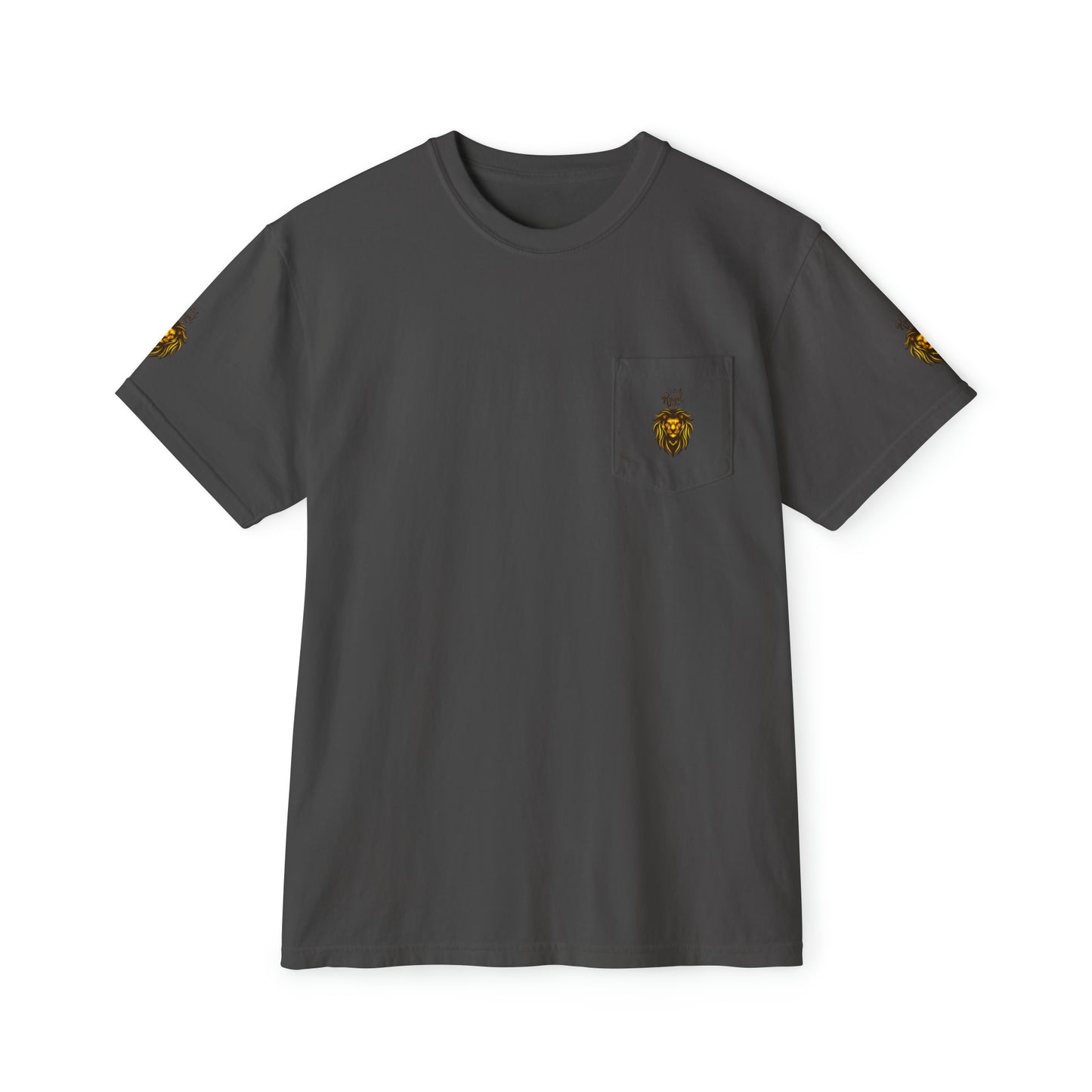 Royal Lion - Garment-Dyed Pocket T-Shirt - Sober Symphony®
