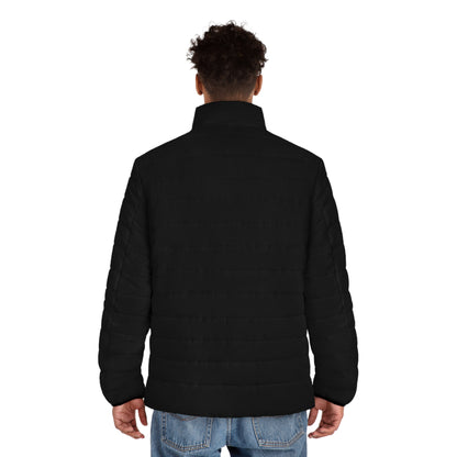 Sober Symphony - Black Puffer Jacket for Men