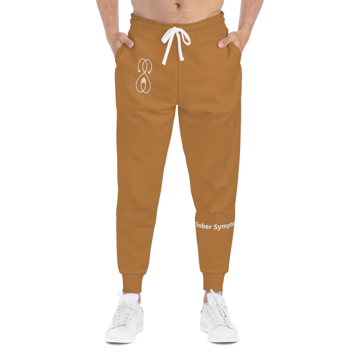 Sober Symphony Logo - Men's Athletic Joggers