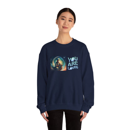 Sober Symphony® - You are Loved - Women Heavy Blend™ Crewneck Sweatshirt