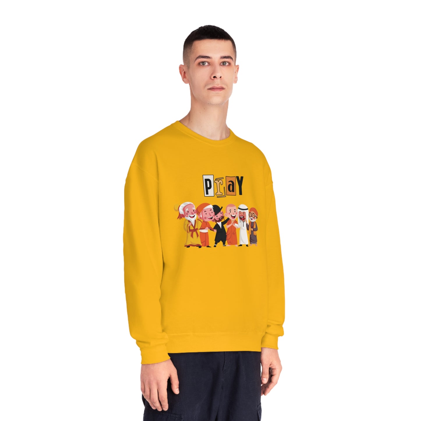 Pray Men Crewneck Sweatshirt