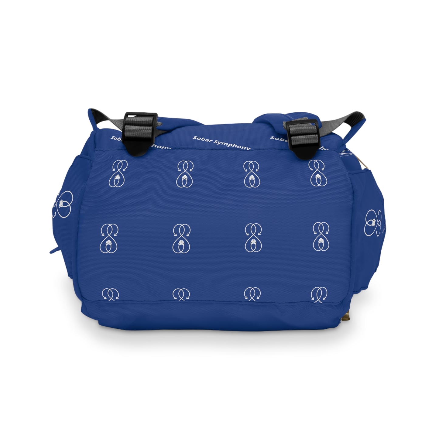 Sober Symphony Blue - Multifunctional Backpack