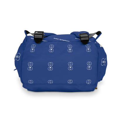 Sober Symphony Blue - Multifunctional Backpack