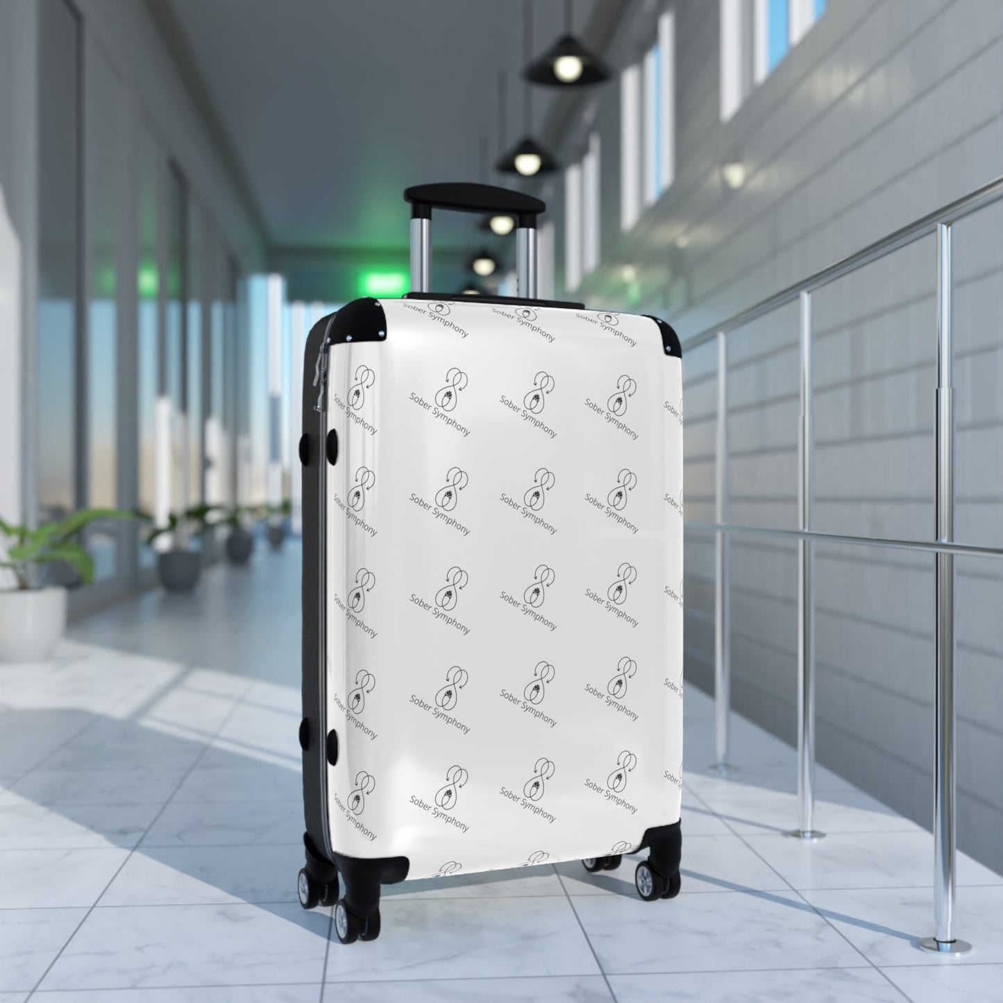 Sober Symphony Suitcase