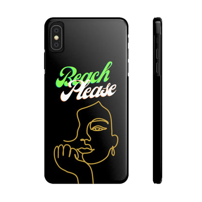 Beach Please - Slim Phone Cases