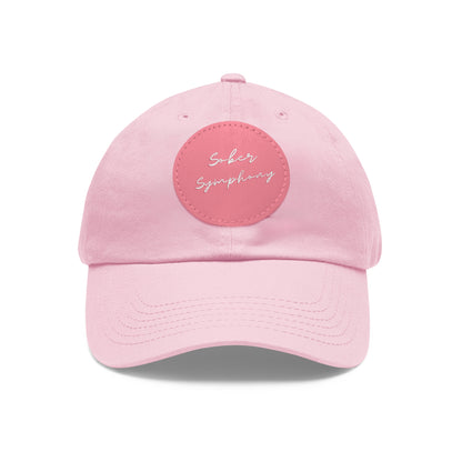 Sober Symphony® - Red Hat with Leather Patch