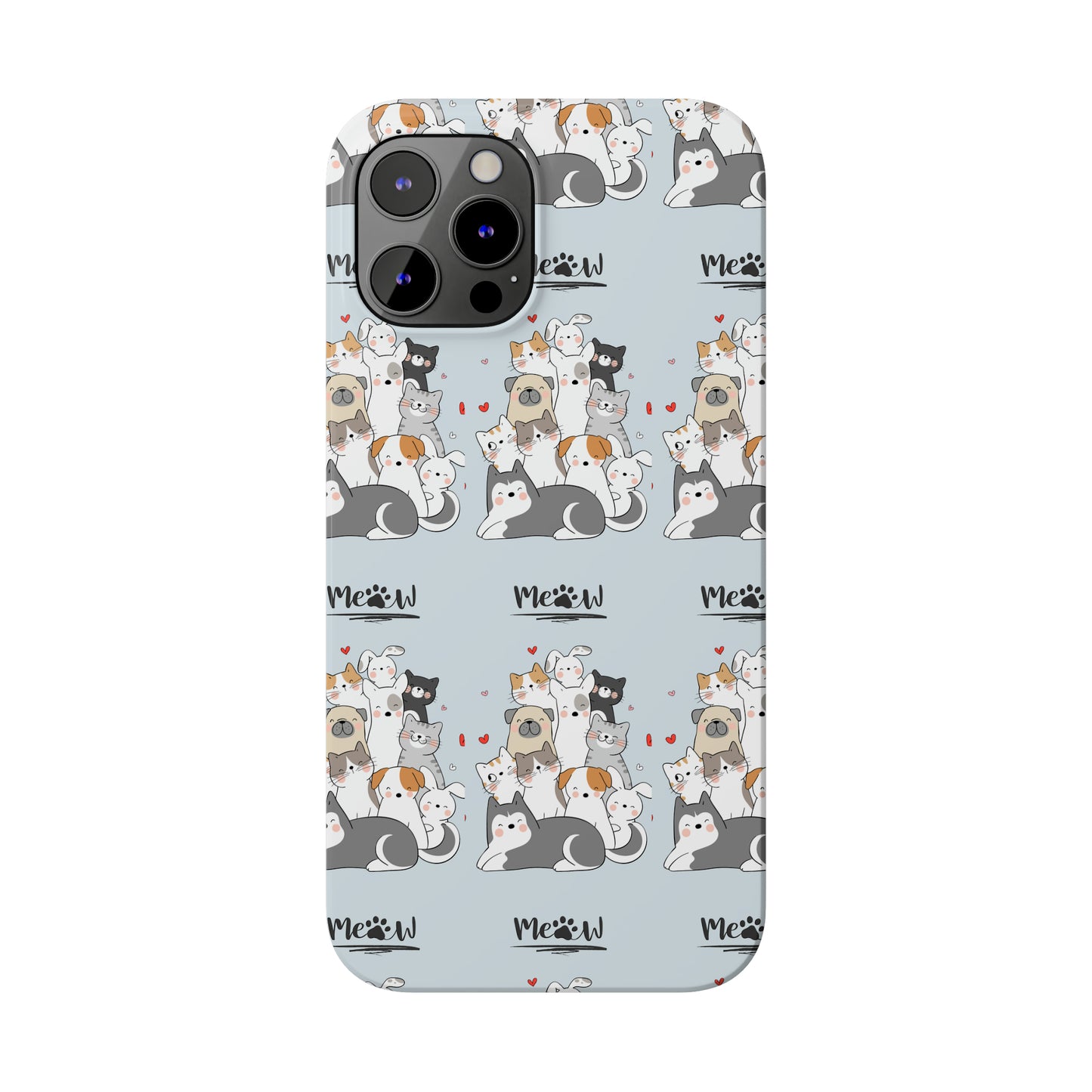 Sober Symphony - MEOW - Slim Phone Cases