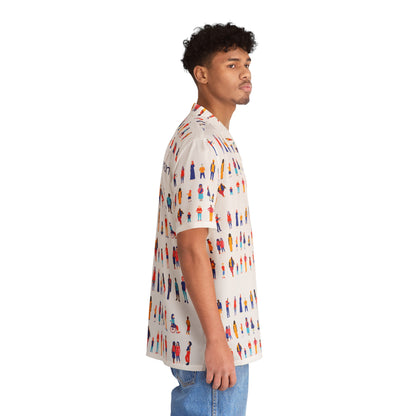 Sober Symphony - People's Person Men's Button Down Shirt
