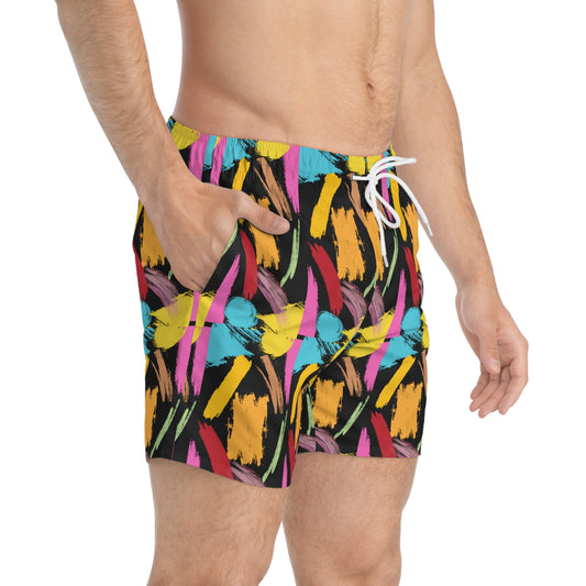 Sober Symphony Colorful - Men's Swim Trunks