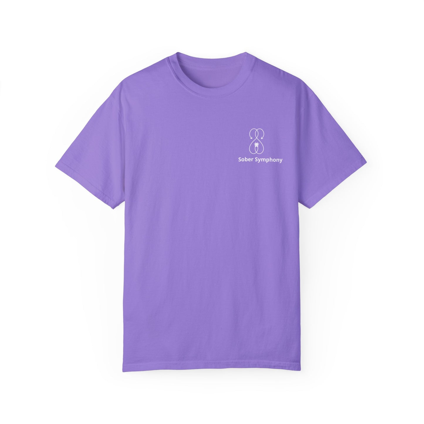 Sober Symphony - Men's Garment-Dyed T-shirt