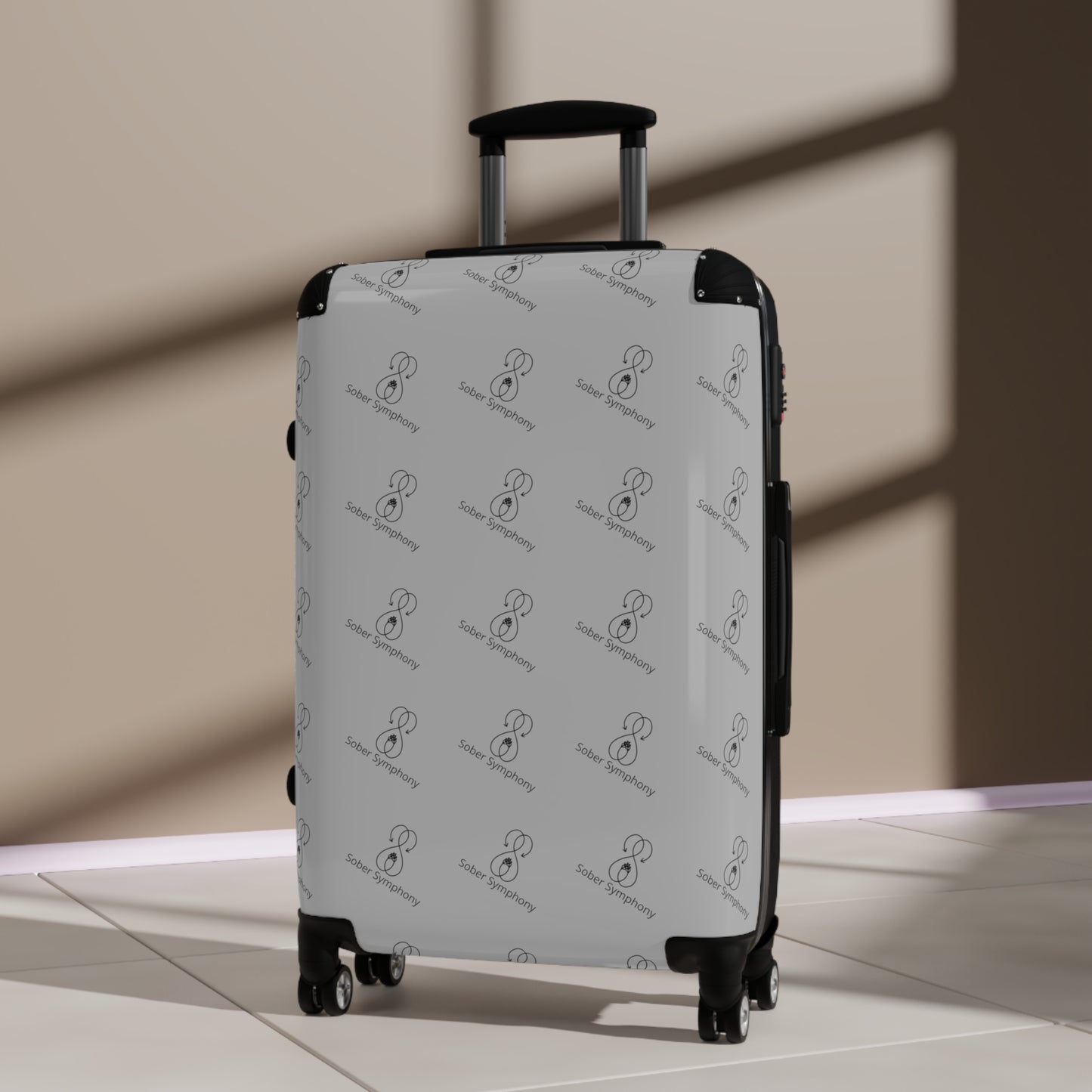 Sober Symphony Suitcase