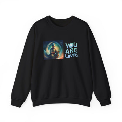 Sober Symphony® - You are Loved - Women Heavy Blend™ Crewneck Sweatshirt