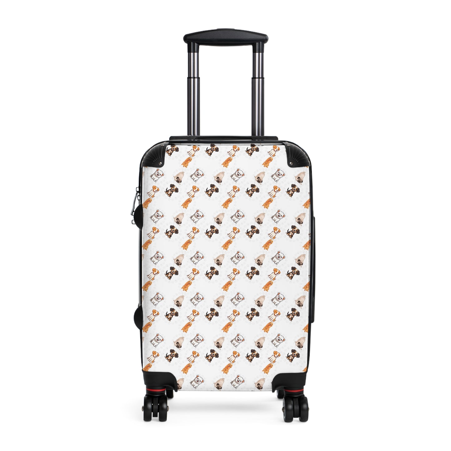 Sober Symphony - Dog Print Suitcase