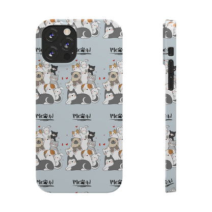 Sober Symphony - MEOW - Slim Phone Cases