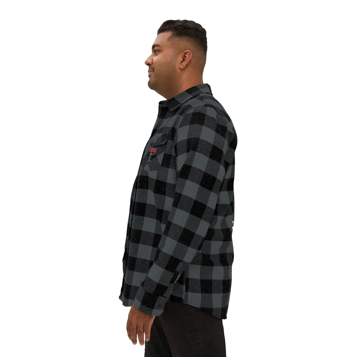 Sober Symphony - Men's "DOPE"  Flannel Shirt