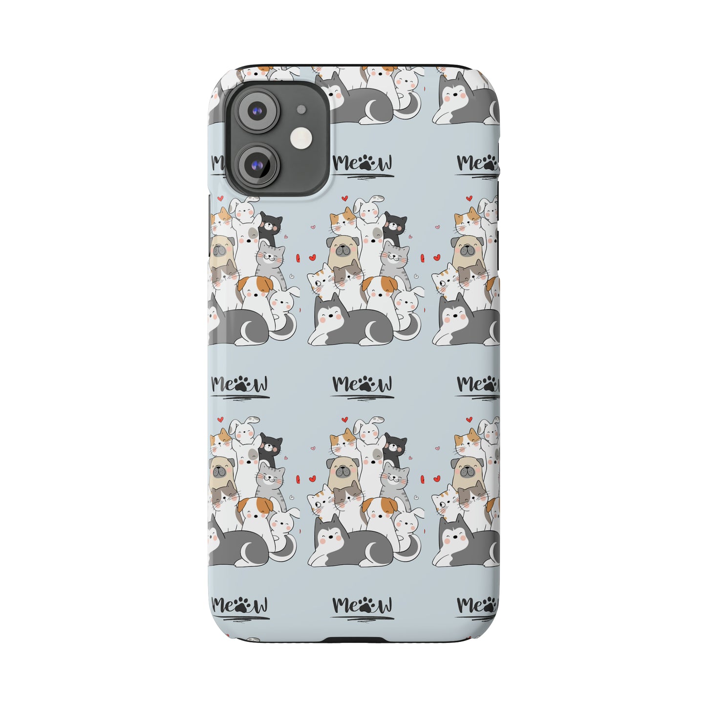 Sober Symphony - MEOW - Slim Phone Cases