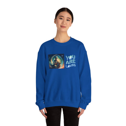 Sober Symphony® - You are Loved - Women Heavy Blend™ Crewneck Sweatshirt