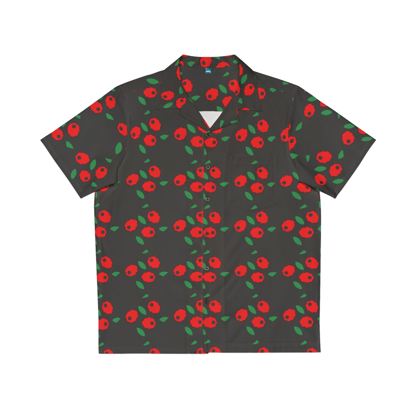 Sober Symphony® - Men's Hawaiian Shirt In Black