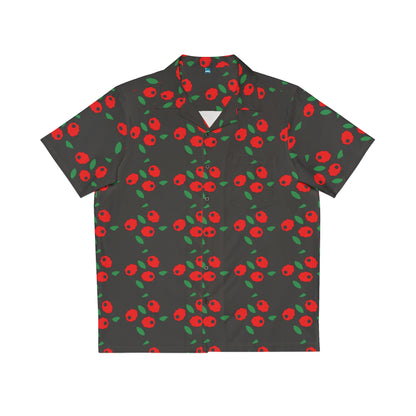 Sober Symphony® - Men's Hawaiian Shirt In Black